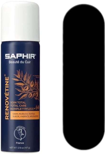 Saphir Renovétine spray 200 ml Zwart (01