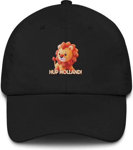 Hup Holland! Pet / Cap - Zwart