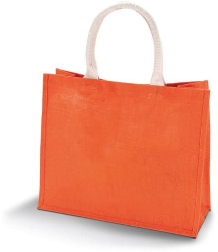 Kimood Jute Strandtas KI0219 - Saffron - One size