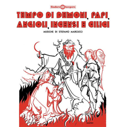 Stefano Marcucci - Tempo Di Demoni, Papi, Angioli, Incensi E Cilici (10" LP)