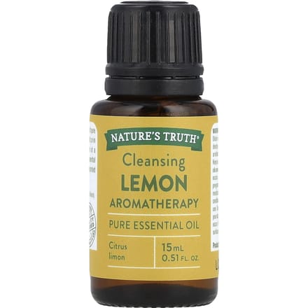Nature'S Truth, Pure Essential Oil, Cleansing Lemon, 15Ml(0.51Fl Oz)