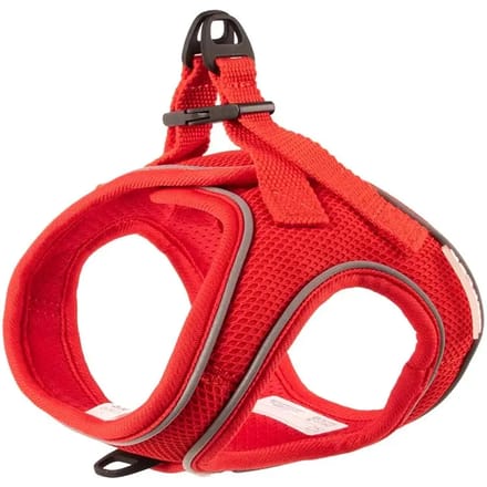 Duvo+ Ultimate Fit Kleine Hond Harnas Rood S - 40-45CM