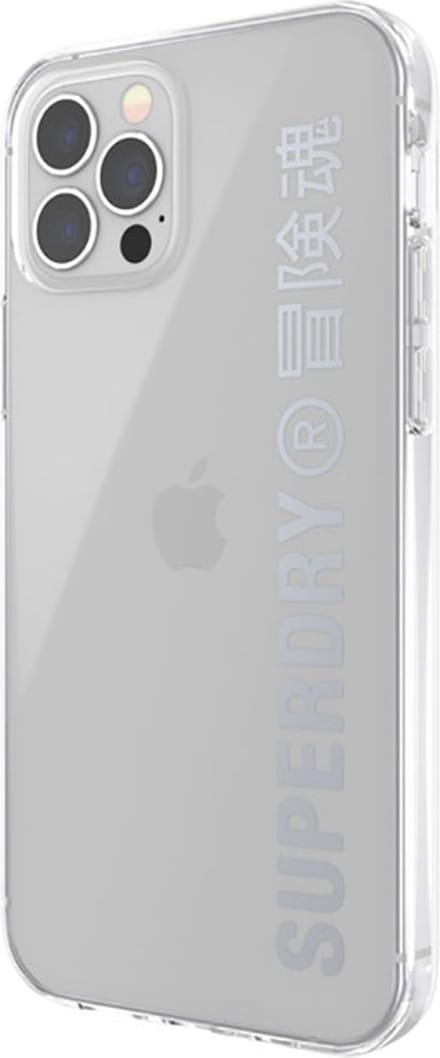 Superdry - Snap Case Clear iPhone 12 / iPhone 12 Pro 6.1 inch | Transparant