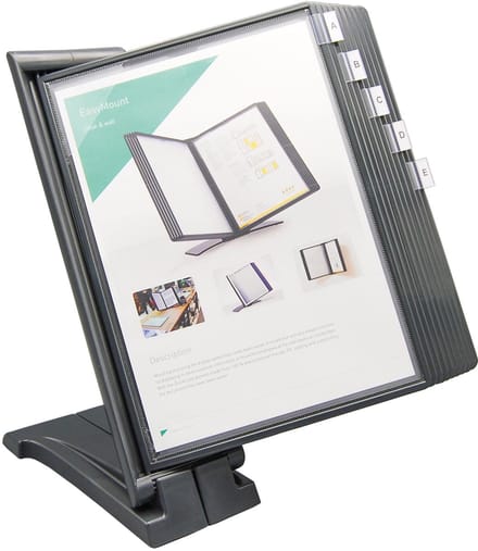 Q-CONNECT bureaustandaard Quickfind met 10 tassen