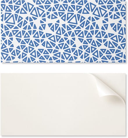 Esthetisch vinylbehang met print, 100x50 cm, abstract driehoekspatroon