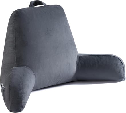 Leeskussen met geheugenschuim voor comfortabel lezen in bed