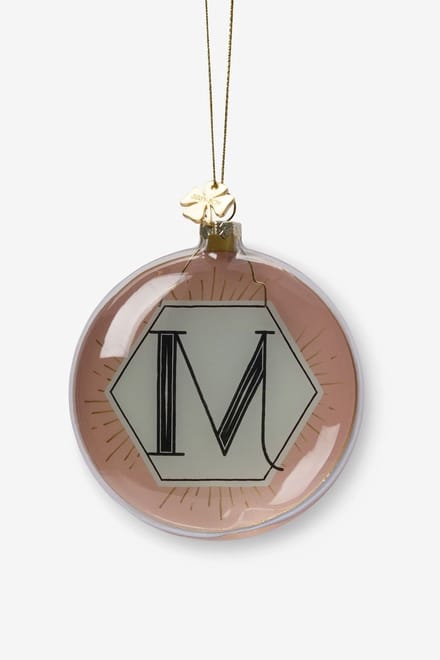 Sissy-Boy - Kerstbal letter M