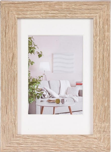 Fotolijst - Henzo - Modern - Fotomaat 10x15 cm - Lichtbruin