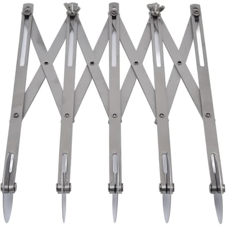Coupe-pâte Acier Inoxydable Multifonctionnel Coupe Sûre et Précise Roue Coupe-pâte pour Tarte L(for 6.5-9kg) gray