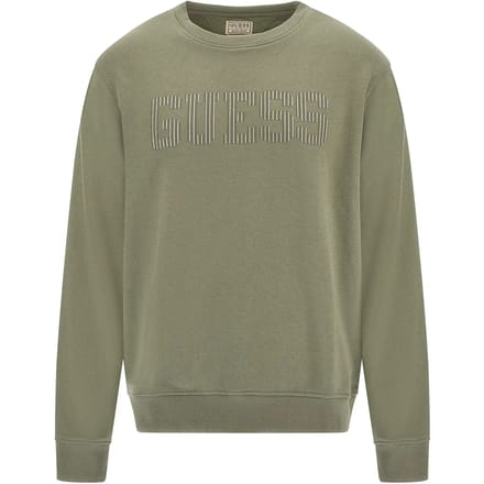 Sweatshirt fleece met ronde hals Guess Beau