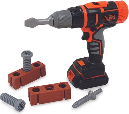 Smoby Toys - Black & Decker Mechanische boormachine - 7600360918