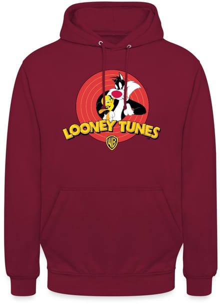 Looney Tunes Sylvester And Tweety Hoodie Unisex