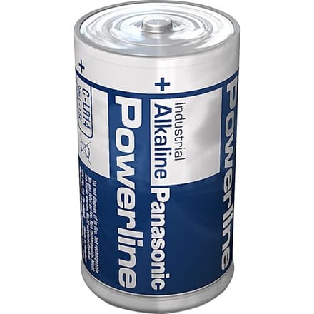 Panasonic Powerline batterijen C-LR14 (4 Stuks)