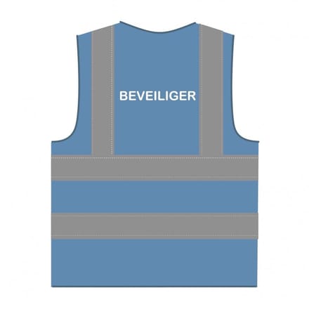 Beveiliger hesje RWS hemelsblauw