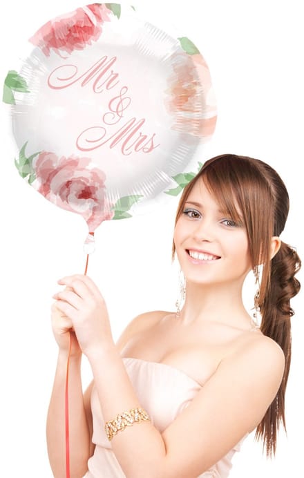 Folat - Folieballon Mr & Mrs 45cm