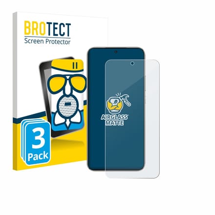 BROTECT - Screenprotector voor Honor X70 - Folie Beschermfolie Beschermglas matte 3 Stuks