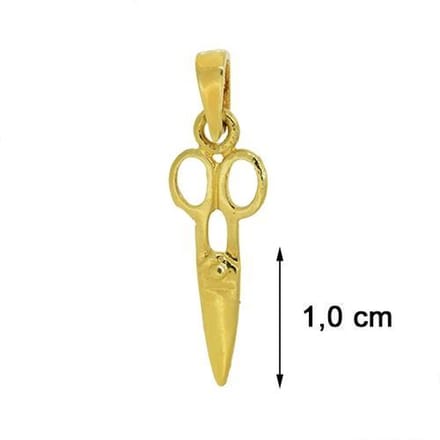 Blinx Jewels Vergulden Hanger Schaar