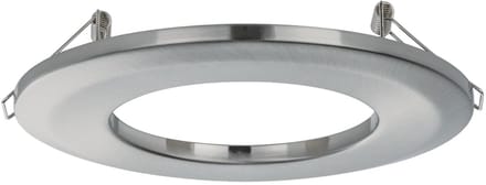 Adapter Inbouwlampen-inbouwadapter diameter 130 mm Staal geborsteld