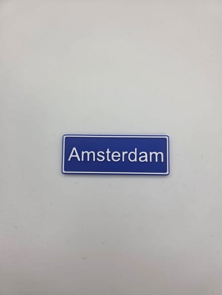 Koelkast Magneet plaatsnaam 8 X 3 CM Amsterdam