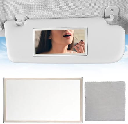 Dailygoods - Auto Make-up Spiegel voor Zonnevisser - Universele HD Spiegel