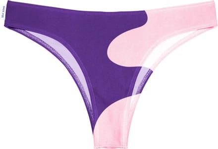 SEA'SONS - Bikini Broekje Dames - Kleurveranderend - Paars - Maat M