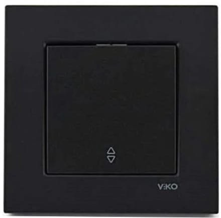 Wisselschakelaar WCD Zwart Wisselschakelaar Inbouw-Panasonic Viko Compleet