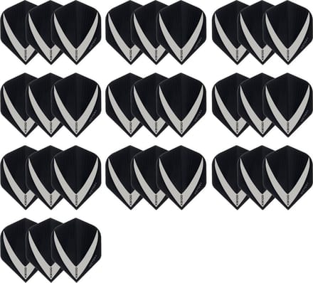10 sets (30 stuks) Super Sterke – Smokey - Vista-X – darts flights –