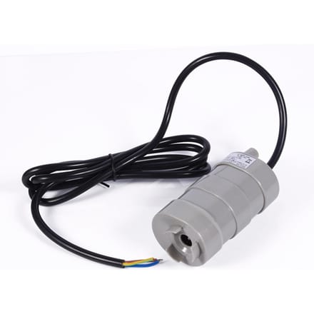 Mini DC 12V Verticale Dompelmotor Waterpomp 5M 1000L/U met 1.5M Zwarte Blote Draad