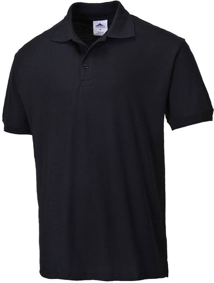 Portwest Naples Poloshirt B210 - Zwart - XS