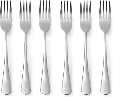 HENDI Dessertvorken – Profi Line – Hoogglans – Roestvast staal – 186 mm – Set van 6