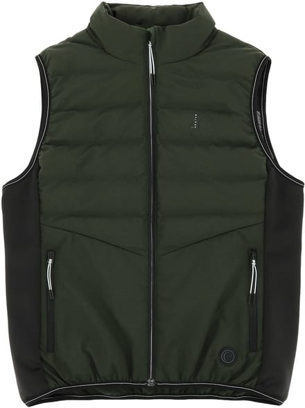 EQUITHEME VERWARMDE BODYWARMER SASHA Groen