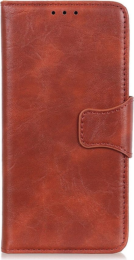 Shop4 - Xiaomi 12 Pro Hoesje - Wallet Case met Pasjeshouder Cabello Bruin