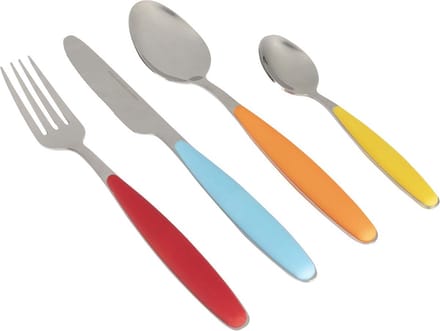 Gimex Colour Line Bestek - Rainbow - 16-Delig