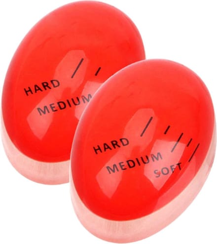 Vardaan Eierwekker Set van 2 -Vardaan Eiertimer - Kleurveranderende Ei Timer voor Perfect Koken - Eierwekker - Ideale Kookwekker voor Eieren