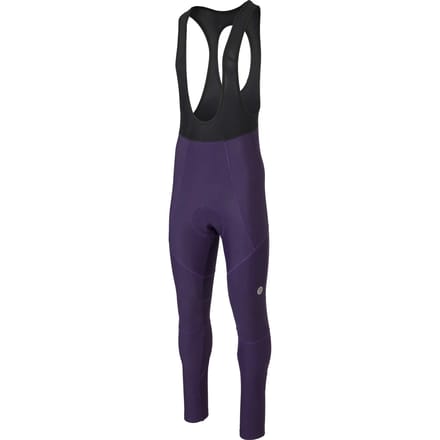 AGU Prime - Bibtight - Heren Fietsbroek met Zeem - Winterbroek - Winddicht - Inverno DWR - Reflecterend - L - Paars
