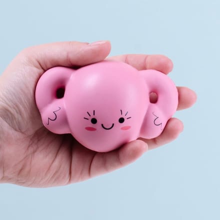 Baarmoeder stressbal van Gift Republic