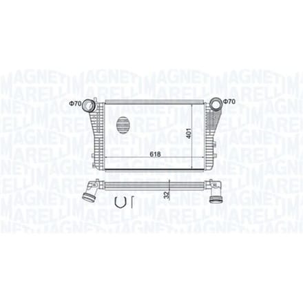 Intercooler MAGNETI MARELLI 351319204030