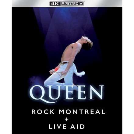 Queen - Rock Montreal + Live Aid 4K Ultra HD blu-ray