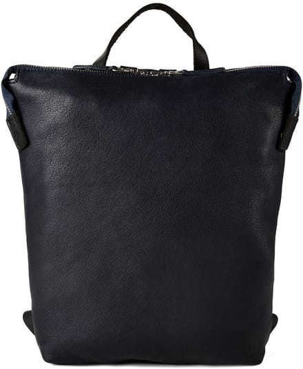 Harold's CHAZA Dagrugzak Leer 35.5 cm - dunkelblau