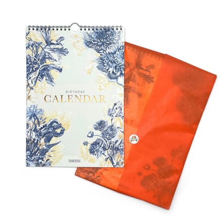 Fabrikten Verjaardagskalender Delfts - A4 - Luxe verpakt