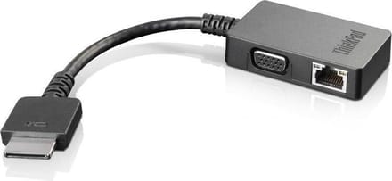 Lenovo kabeladapters/verloopstukjes ThinkPad Onelink + To VGA/RJ45 adapter