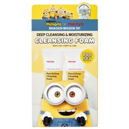 ma:nyo - Pure & Deep Cleansing Foam Duo Set Minions Edition 3 pcs