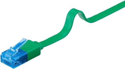 Wentronic CAT6A Netwerkkabel - RJ45 - Groen - 0.5 m