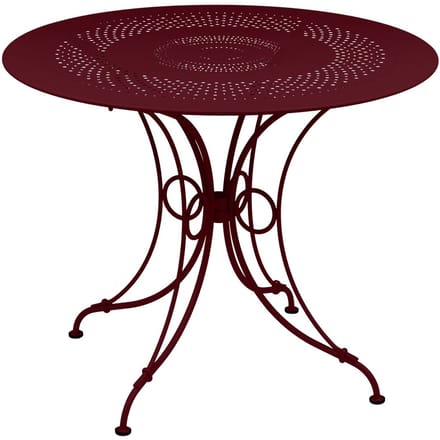 Fermob 1900 tafel - B9 zwarte kers - Ø 96