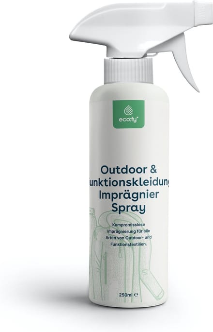 eco:fy® Textiel Impregneermiddel Spray • waterdicht maken, impregneren, PFC-vrij