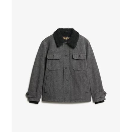 Superdry - The Merchant Store-Wollen Chore jas - Heren - Jassen