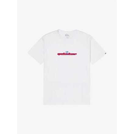 Quiksilver Slacker T-shirt Met Korte Mouwen Wit 8 Years Jongen