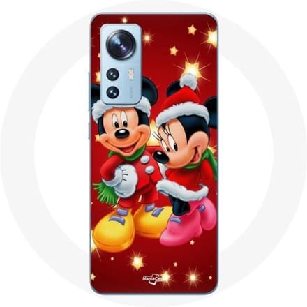 Coque - maniacase - Xiaomi Mi 12 / 12X - Mickey Mouse - Souple - Protection enfant noir