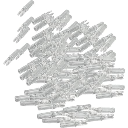 100 stuks Boogschieten Pijl Nok Duurzame Plastic Inzetstuk Pijl Nokken Lichtgewicht Pijl Nokken Vervanging
