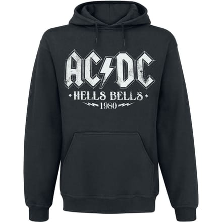 AC/DC Hells Bells 1980 Heren Trui met capuchon - zwart - XXL
